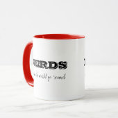 NERDS machen die Welt zum Alltag Tasse (Vorderseite Links)