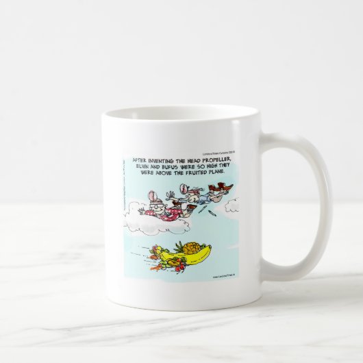 Nerds über fruchtiger Ebene Lustig Kaffeetasse (Rechts)