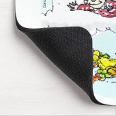 Nerds über fruchtiger Ebene Lustig Mousepad (Ecke)