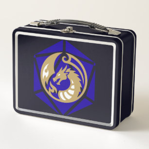 Nerdtastische Nomadische Nom Nom Box Metall Brotdose