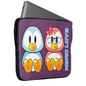 NerdValentine: ComputerGeek Leet sprechen Liebe Laptopschutzhülle (Vorne Rechts)