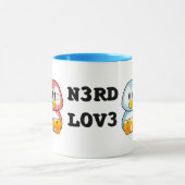 NerdValentine: ComputerGeek Leet sprechen Liebe Tasse (Zentrum)