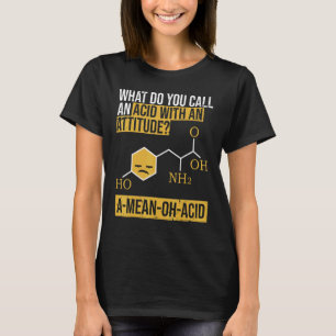 Nerdy Amino Acid Spaß Science & Chemistry Pub T-Shirt