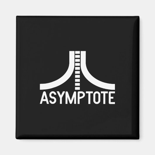 Nerdy Asymptote Retro Video Game Player Matthew Magnet (Vorne)