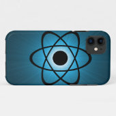 Nerdy Atomic BT iPhone 5 Case, Blue Case-Mate iPhone Hülle (Rückseite (Horizontal))