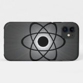Nerdy Atomic BT iPhone 5 Case, grau Case-Mate iPhone Hülle (Rückseite (Horizontal))