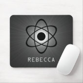 Nerdy Atomic Mousepad, grau Mousepad (Mit Mouse)