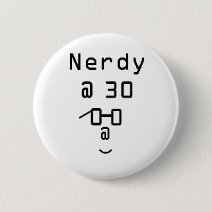 Nerdy bei 30 Knöpfen Button