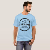Nerdy bevor es Coolen Männer Shirt (Vorne ganz)