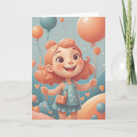 Nerdy Birthday Delight Karte (Vorderseite)