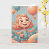 Nerdy Birthday Delight Karte (Gelbe Blume)