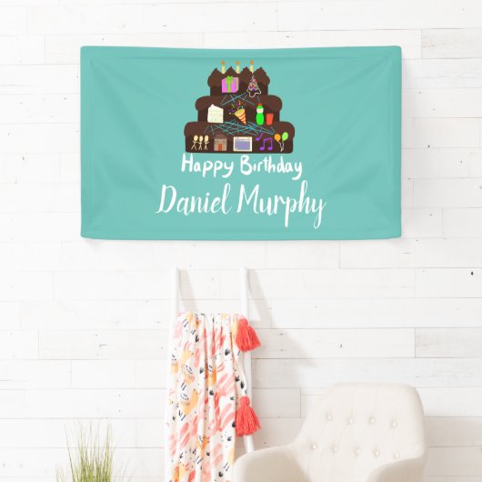 Nerdy Birthday Neural Network Banner (Insitu)