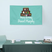 Nerdy Birthday Neural Network Banner (Messeveranstaltung)