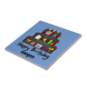 Nerdy Birthday Neural Network Fliese (Seite)