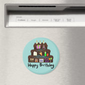 Nerdy Birthday Neural Network Magnet (In Situ (Geschirrspüler))