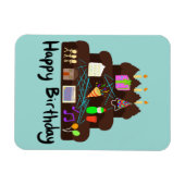 Nerdy Birthday Neural Network Magnet (Horizontal)