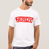 Nerdy Briefmarke T-Shirt (Vorderseite)