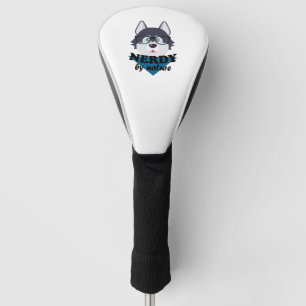 Nerdy by Nature Husky Golf Headcover