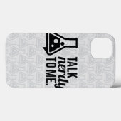 Nerdy Case-Mate iPhone Hülle (Rückseite (Horizontal))