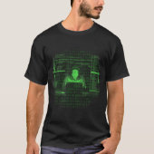 Nerdy Computer Science Geek Programmer Coder Hacke T-Shirt (Vorderseite)