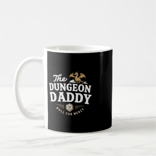 Nerdy Dad Gaming Tabletop Games Role Playing Game  Kaffeetasse (Links)