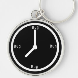 Nerdy Daily Zeitplan für Softwareentwickler Schlüsselanhänger