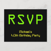 Nerdy, Digital Style & Techie "UAWG" Postkarte (Vorderseite)