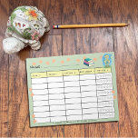 Nerdy Duckling Kid Spring Book Log mit Ratings Notizblock<br><div class="desc">Fun spring Lesung log Notizblock für Kinder mit einem nerdy gelben Entlein . Die Schüler können Informationen über ihre Lektüre (Titel des Buches , Autor , etc.) ausfüllen und die Sterne entsprechend ihrer Bewertung für das Buch oder die Seiten des Buches, das sie gerade lesen an diesem Tag . ©...</div>