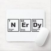 Nerdy Elemente Mousepad (Mit Mouse)