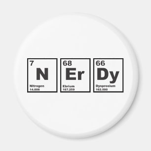 Nerdy Elements Magnet