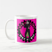 Nerdy Girl Coffee Tasse (Links)