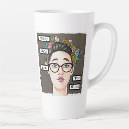 Nerdy Girls regieren die Welt Milchtasse