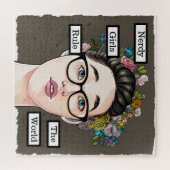 Nerdy Girls regieren die Welt Puzzle (Horizontal)