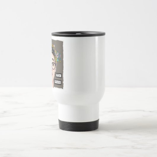 Nerdy Girls regieren die Welt Reisebecher (Mittel)