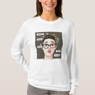 Nerdy Girls regieren die Welt T-Shirt