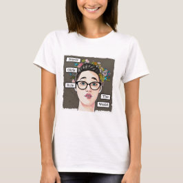 Nerdy Girls regieren die Welt T-Shirt