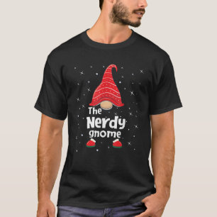 Nerdy Gnome Familie Matching Weihnachten Funny Paj T-Shirt