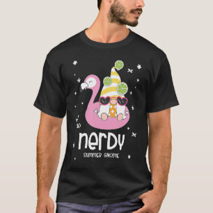 Nerdy Gnome Funny Summer Match for Family T-Shirt