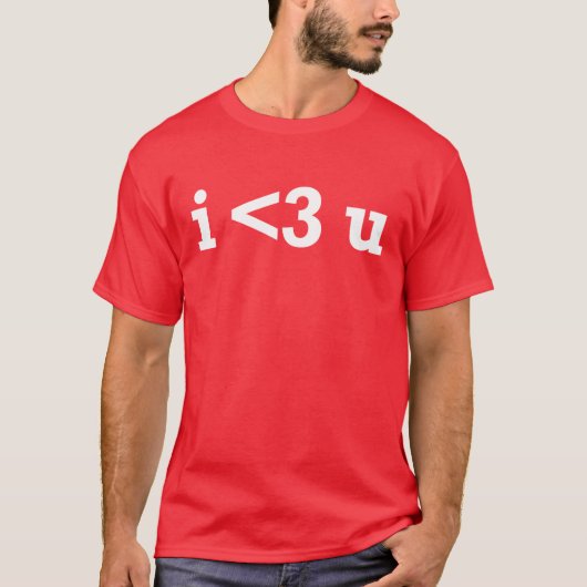 nerdy i-Liebe Sie Shirt (Vorderseite)