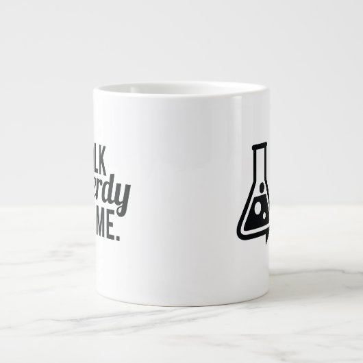 Nerdy Jumbo-Tasse (Vorderseite)