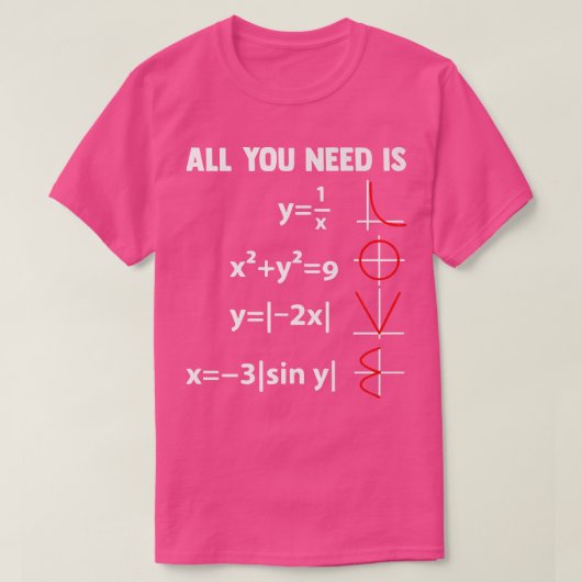 Nerdy Math Equation Mathematics Science Geometry P T-Shirt (Design vorne)