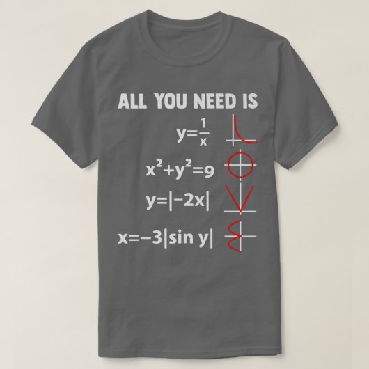 Nerdy Math Equation Mathematics Science Geometry P T-Shirt (Design vorne)