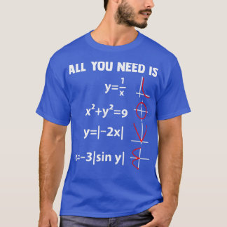 Nerdy Math Equation Mathematics Science Geometry T-Shirt