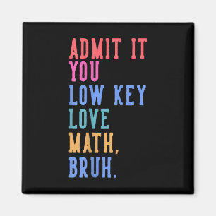 Nerdy Math gibt Ihnen die Liebe mit geringem Wert Magnet