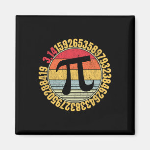 Nerdy Math Pi Symbol Mathlete Magnet