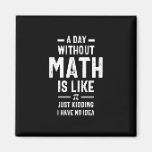 Nerdy Math Teacher Physik Mathematiker Geschenk Magnet (Vorne)