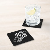 Nerdy Math Teacher Physik Mathematiker Geschenk Untersetzer (Vor Ort)