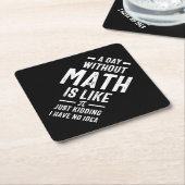 Nerdy Math Teacher Physik Mathematiker Geschenk Untersetzer (angewinkelt)