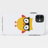 Nerdy Owl Case-Mate iPhone Hülle (Rückseite (Horizontal))