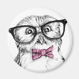 Nerdy Owlet Magnet